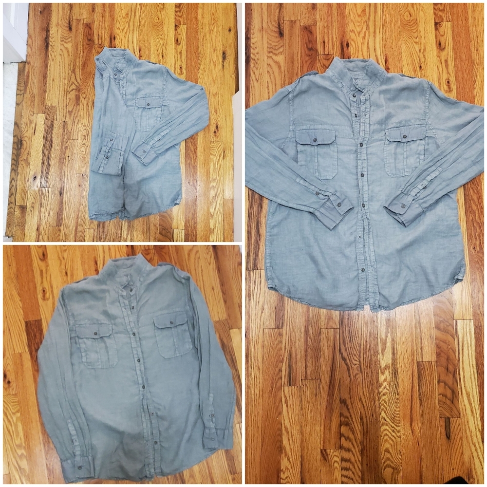casual distressed shirt